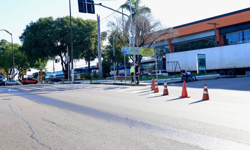 Trânsito na Avenida Rodrigo Otávio, próximo à feira do Japiim, sofrerá alterações - Foto: Karol Silva/IMMU