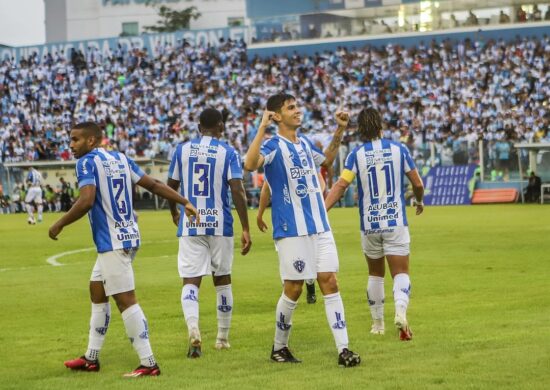 Paysandu derrotou o Bragantino e avançou às semifinais do Parazão 2024 - Foto: Matheus Vieira | Jorge Luís Totti/Paysandu