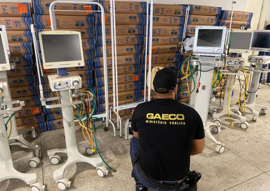 Operação investiga irregularidades na compra de respiradores durante a pandemia no TO