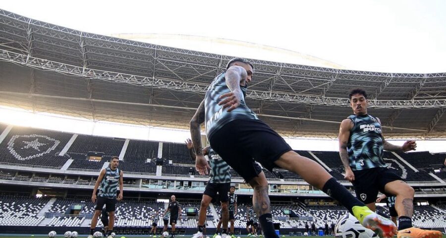 Treino do Botafogo - Foto: Vitor Silva / BFR