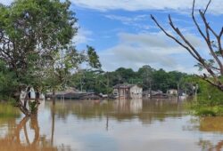 Rio Branco enfrenta segunda maior cheia - Foto: Chields souza