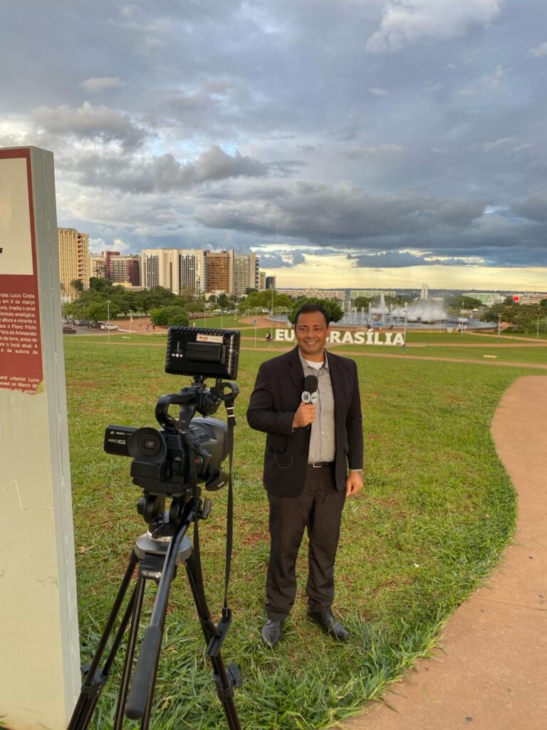 Em Brasília, Emanoel Cardoso também atua como correspondente do Grupo Norte de Comunicação - Foto: Divulgação