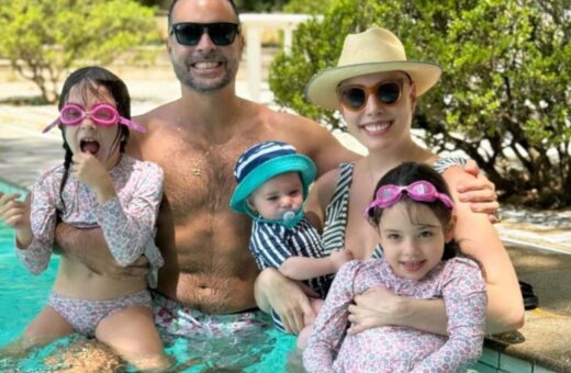 Fabiana postou fotos ao lado da família durante o final de semana. Imagem: Reprodução/Instagram
