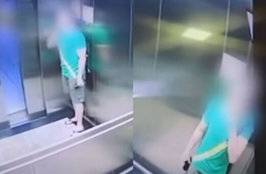 Homem assedia mulher saindo de elevador em Fortaleza