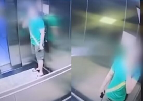 Homem assedia mulher saindo de elevador em Fortaleza
