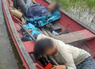 Pescadores são atacados por “piratas do rio” em Tonantins - Foto: Reprodução/Whatsapp