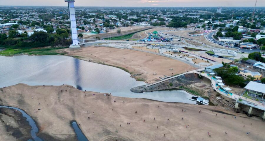 Rio Branco em RR registra 2ª maior seca desde que se iniciou monitoramento