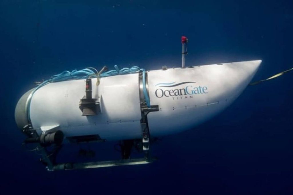 O submarino Titan, da Ocean Gate.