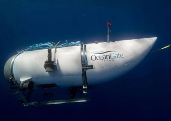 O submarino Titan, da Ocean Gate.