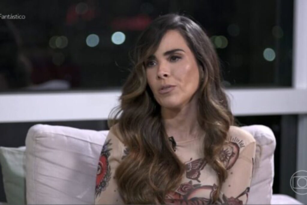 Wanessa Camargo deu uma entrevista ao Fantástico. Imagem: Reprodução/TV Globo