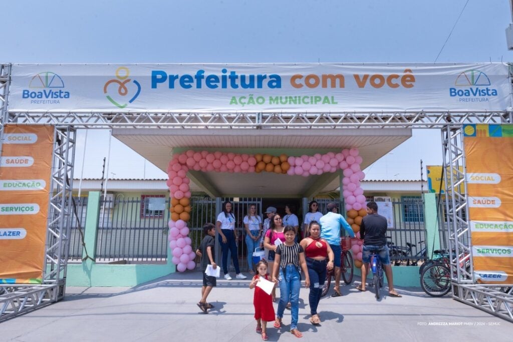 Ação "Prefeitura com Você" - Foto: Prefeitura de Boa Vista