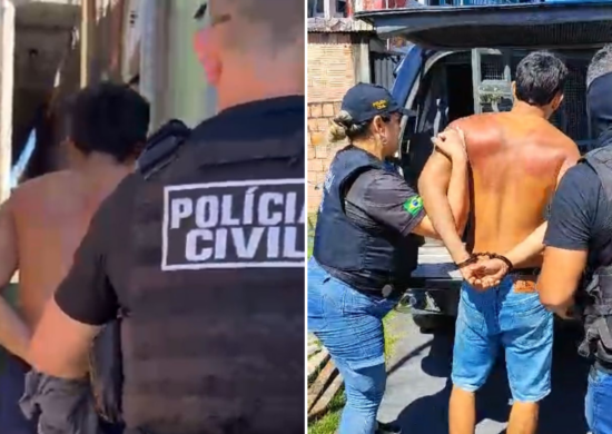 Dois foram presos por abusos sexual e cárcere privado - Foto: Divulgação/PC-AMDivulgação/PC-AM