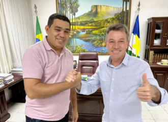 Soldado Sampaio e Antonio Denarium - Foto: Reprodução