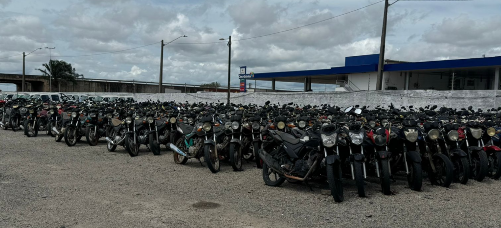 Leilão de carros e motos de Roraima