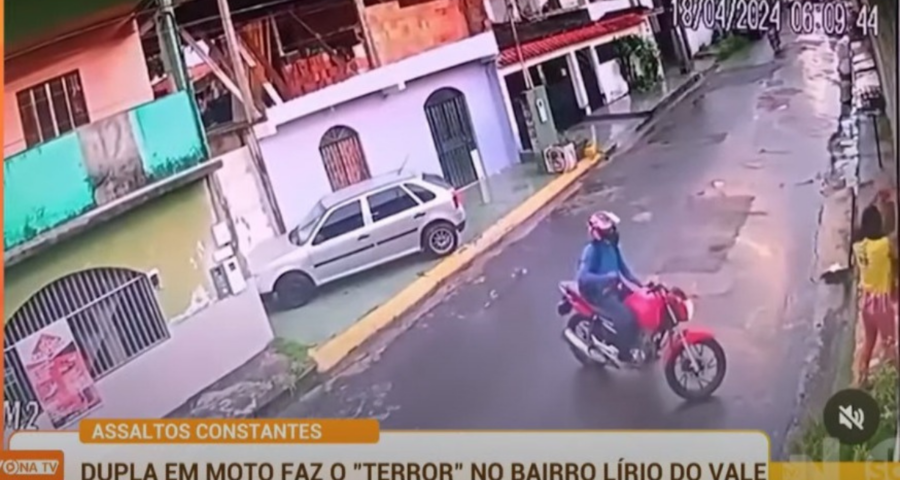 Moradores do bairro Lírio do Vale vivem onda de assalto - Foto: Reprodução/Povo na TV