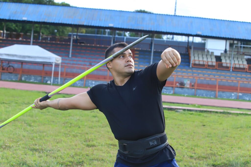 O atleta Pedro Nunes representa o Amazonas em competição - Foto: Divulgação/Julcemar Alves/Sedel