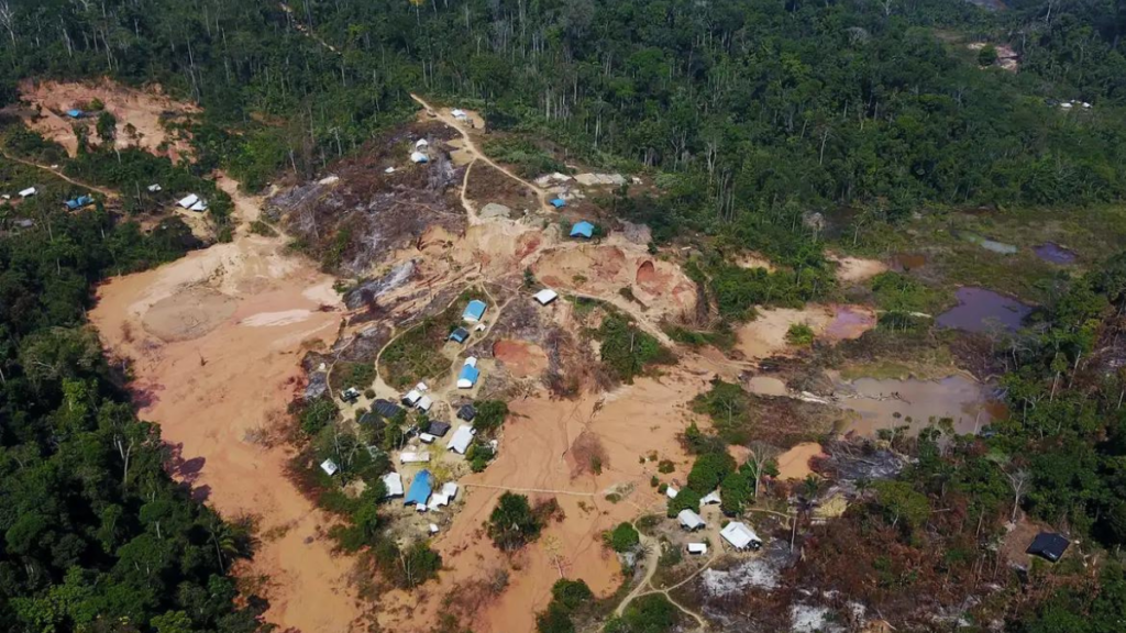 Garimpo na Amazônia