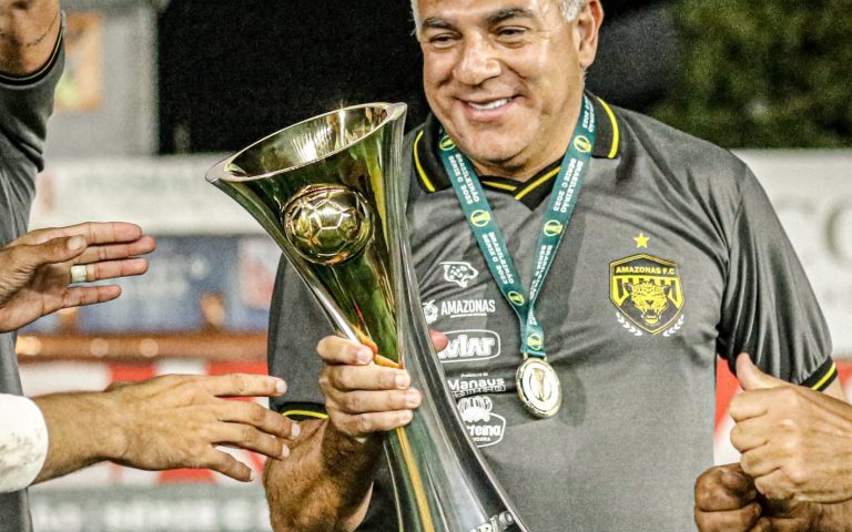 Luizinho Vieira conquistou o acesso à Série B e o título da Série C em 2023 - Foto: João Normando