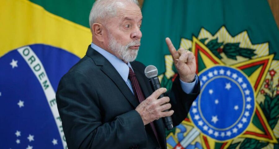 O presidente Lula classificou a manifestação como ‘ato de fascistas’