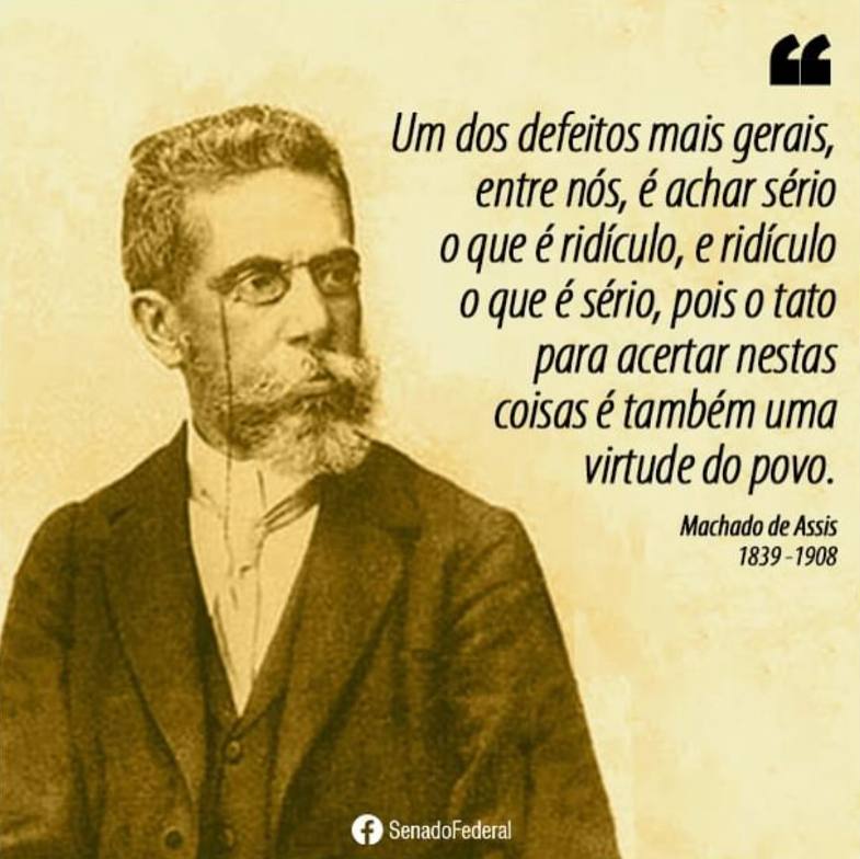 Pensamento de Machado de Assis