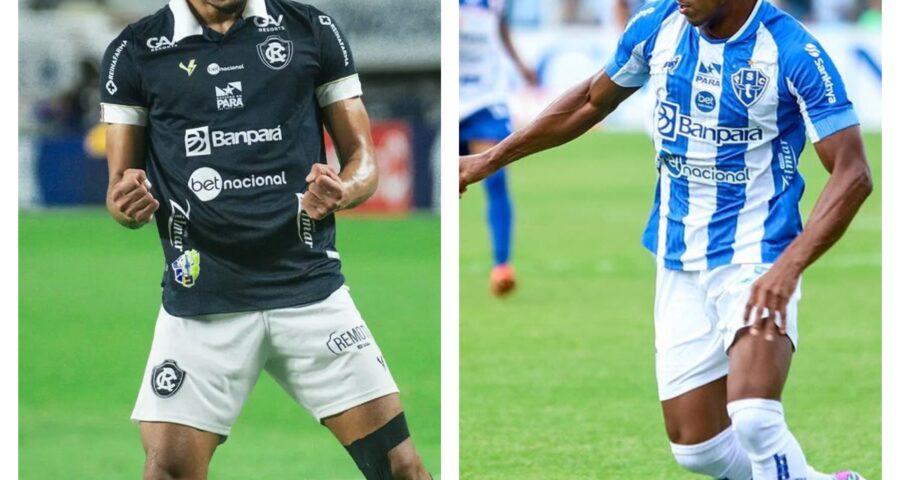 Equipes também se enfrentarão na final do campeonato estadual - Fotos: Samara Miranda/ASCOM Remo e Jorge Luís Totti/Paysandu