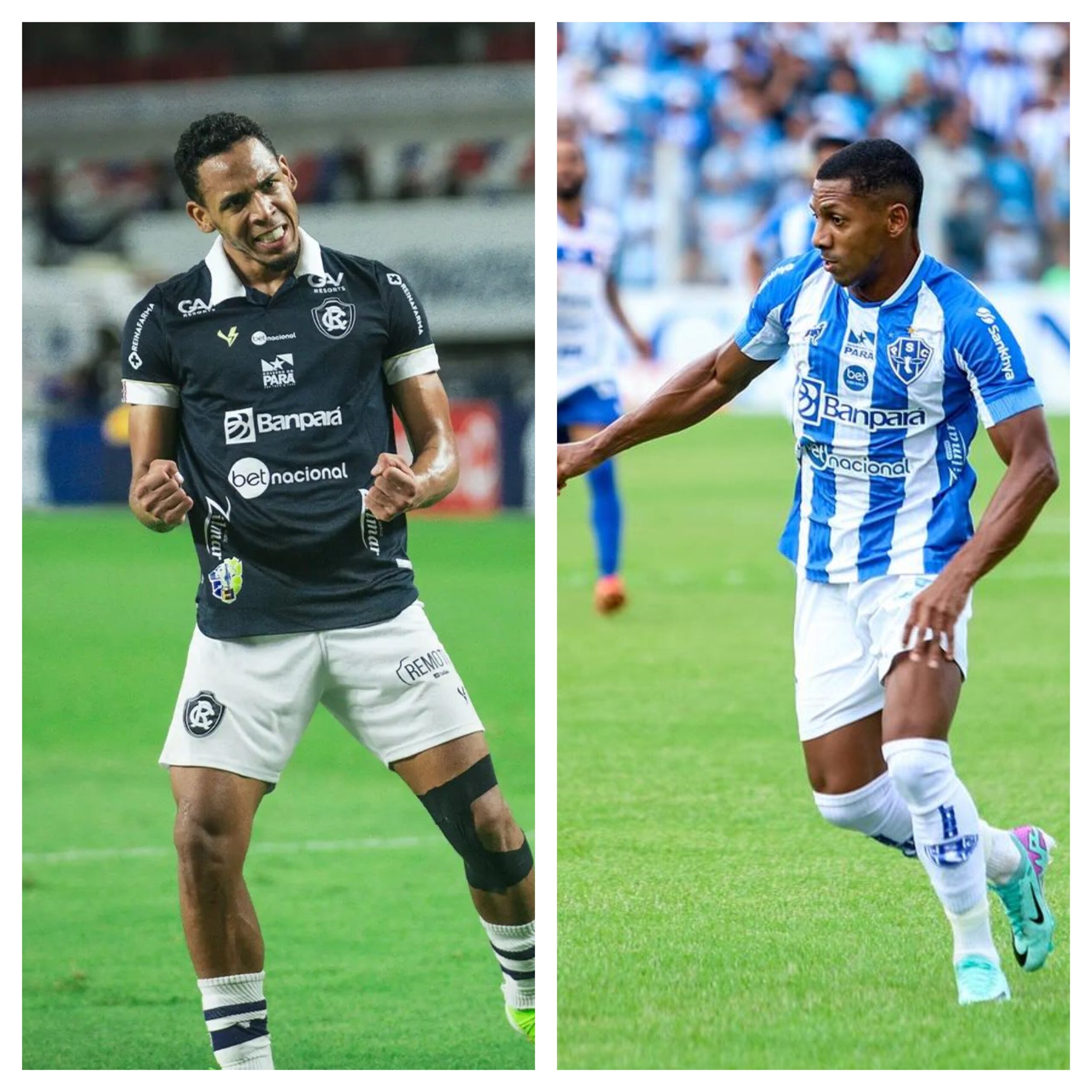 Equipes também se enfrentarão na final do campeonato estadual - Fotos: Samara Miranda/ASCOM Remo e Jorge Luís Totti/Paysandu