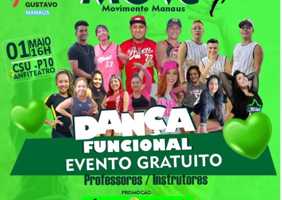 Move Manaus é um evento gratuito que proporciona qualidade de vida - Foto: Divulgação