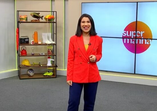 Apresentadora do Programa Super Manhã, Bárbara Mitoso