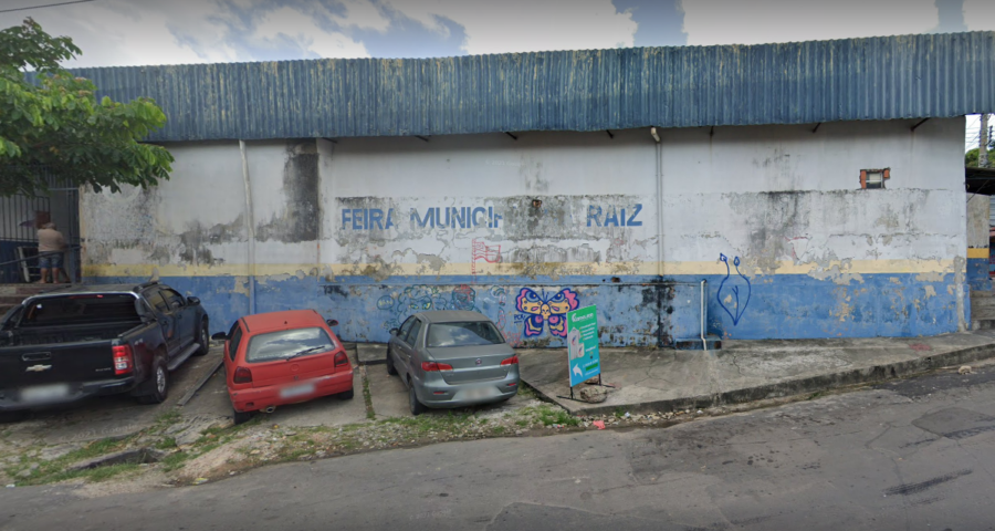 Crime ocorreu na Feira Municipal da Raiz - Foto: Reprodução/Google Street View