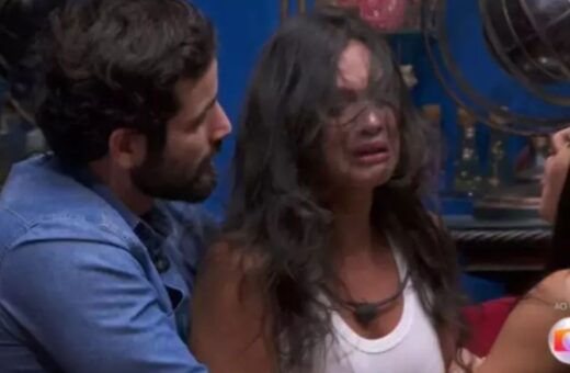 Alane chegou a se agredir durante surto no BBB 24. Imagem: Reprodução/TV Globo