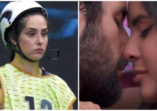 Matteus e Deniziane tiveram um breve relacionamento no reality - Foto: Reprodução/TV Globo