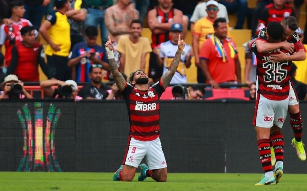 Gabigol consegue efeito suspensivo - Foto: Reprodução/Twitter@flamengo