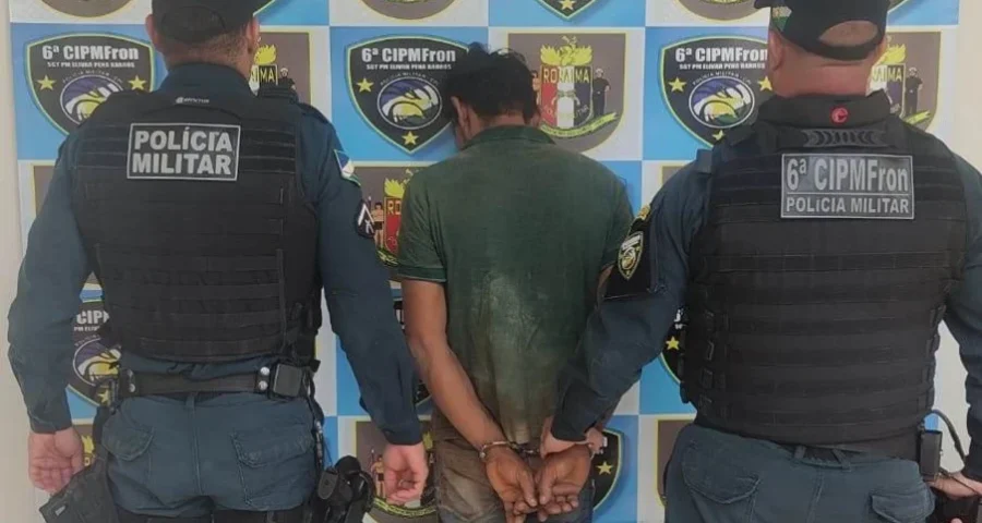 Homem é preso por tentar matar ex-companheira a facadas em Roraima