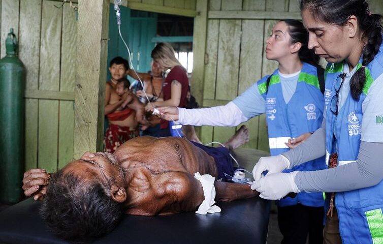 Yanomami de Roraima tem mercúrio, mostra pesquisa da fiocruz