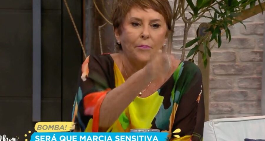 Márcia Sensitiva participou do Melhor da Tarde desta quarta. Imagem: Reprodução/TV Band