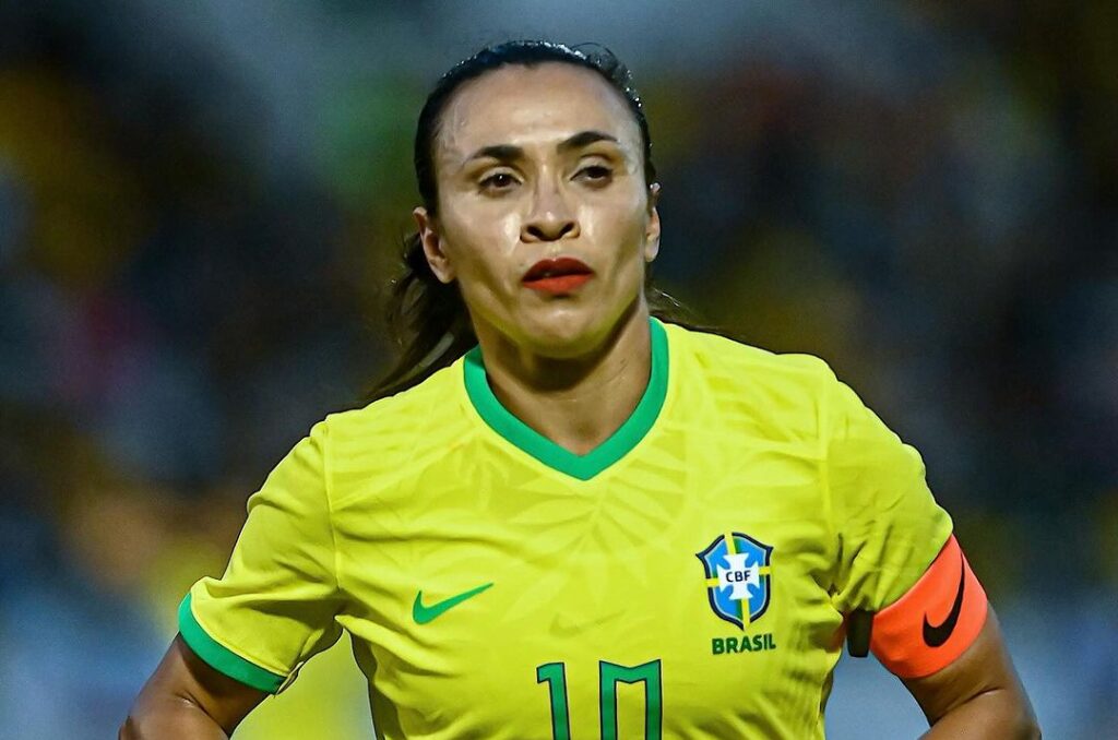 Marta, umas das maiores atletas do futebol feminino - Foto: Reprodução/instagram @martavsilva10