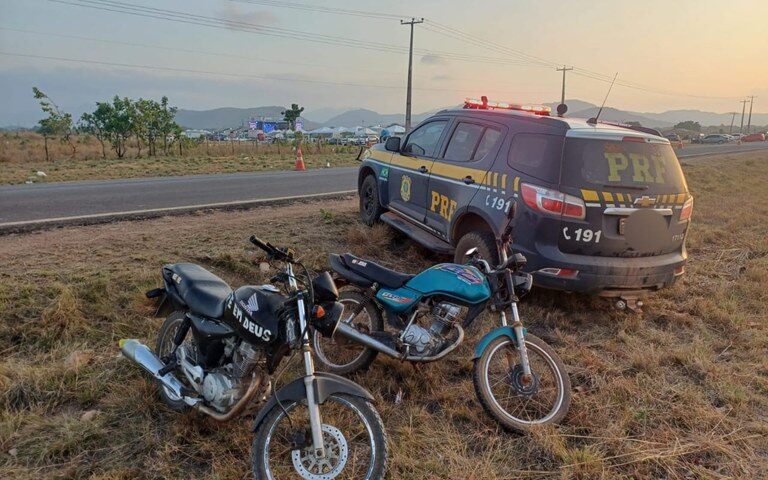 Motocicletas adulteradas são apreendidas no interior de Roraima