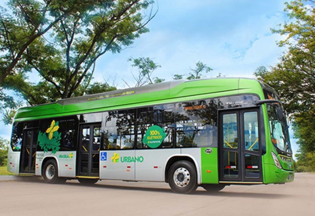 Ônibus elétrico BYD - Foto: Divulgação