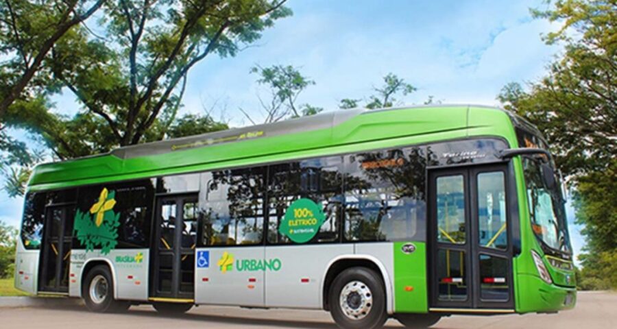 Ônibus elétrico BYD - Foto: Divulgação