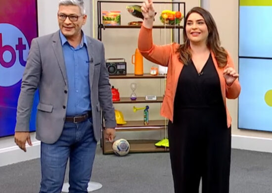 Samira Benoliel e Valter Frota - Foto: Reprodução/TV Norte Amazonas