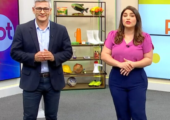 Samira Benoliel e Valter Frota - Foto: Reprodução/TV Norte Amazonas