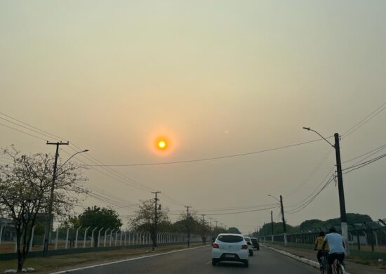 Qualidade do ar em Roraima- nascer do sol