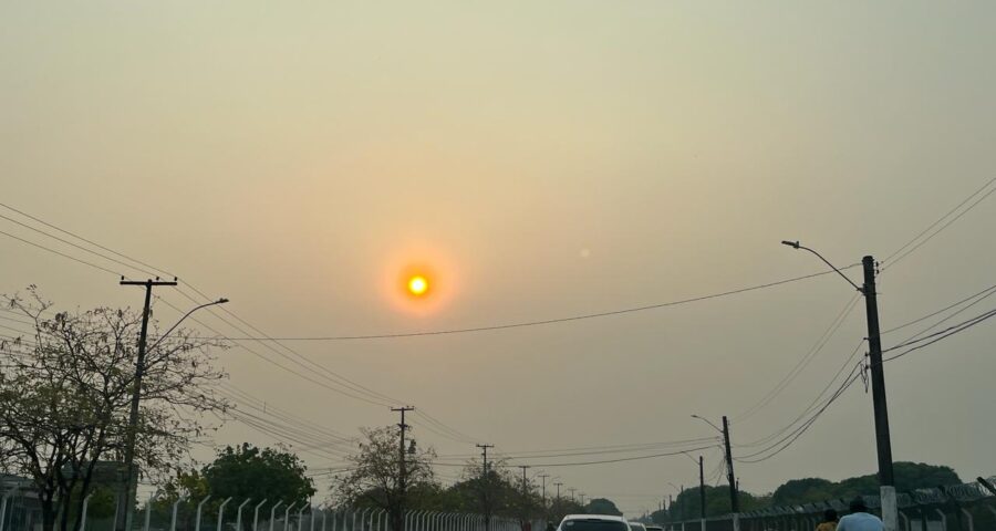 Qualidade do ar em Roraima- nascer do sol