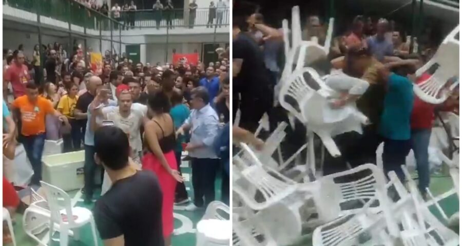 Confusão aconteceu em Fortaleza - Foto: Reprodução/Redes Sociais