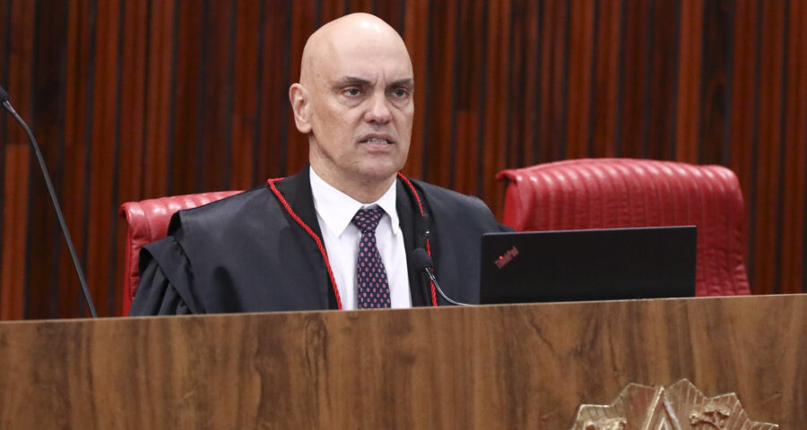 Em resposta ao governador Alexandre Leita, Moraes afirma que não há a possibilidade de adiar as eleições municipais no RS. Foto:Luiz Roberto/Secom/TSE