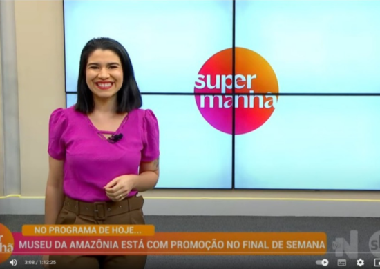 Apresentadora do Programa Super Manhã, Bárbara Mitoso