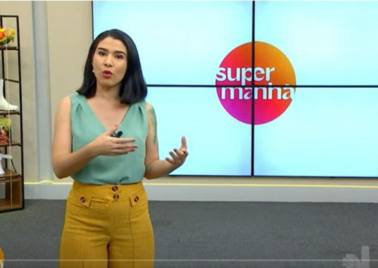 Apresentadora do Programa Super Manhã, Bárbara Mitoso