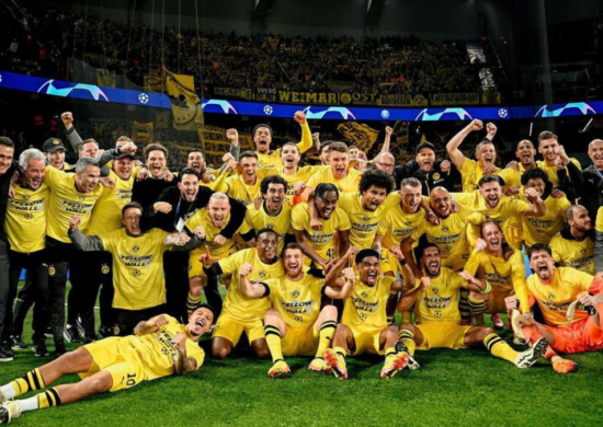 Borussia venceu novamente o PSG e chegou à final da Champions - Foto: Reprodução/Instagram @bvb09