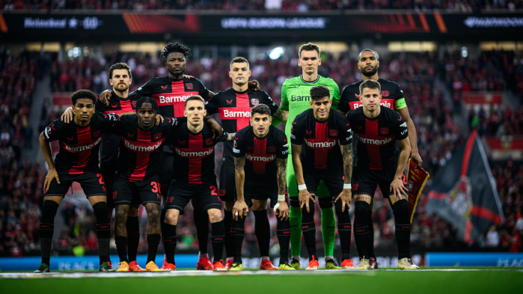 Caso seja campeão da Liga Europa, Leverkusen conquistará seu 5ª título em 119 anos de história - Foto: Reprodução/X @bayer04fussball