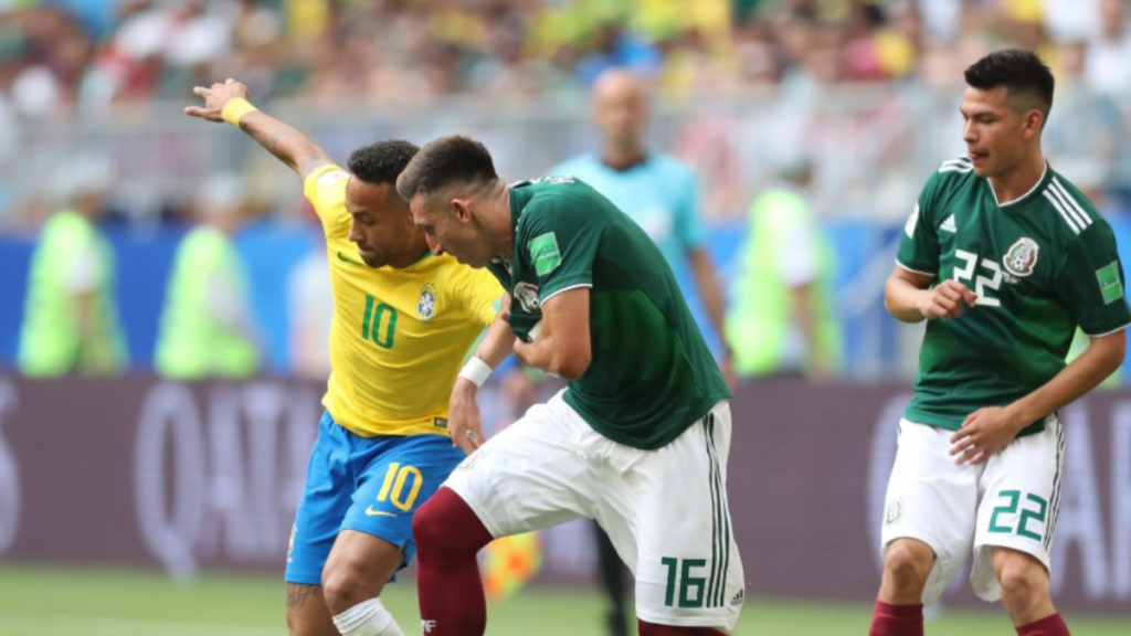 Seleção Brasileira enfrentou o México em 2018 - Foto: Lucas Figueiredo/CBF